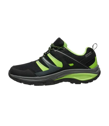 Chaussures De Marche Marc Homme Noir Vert Fluo Roly Footwear