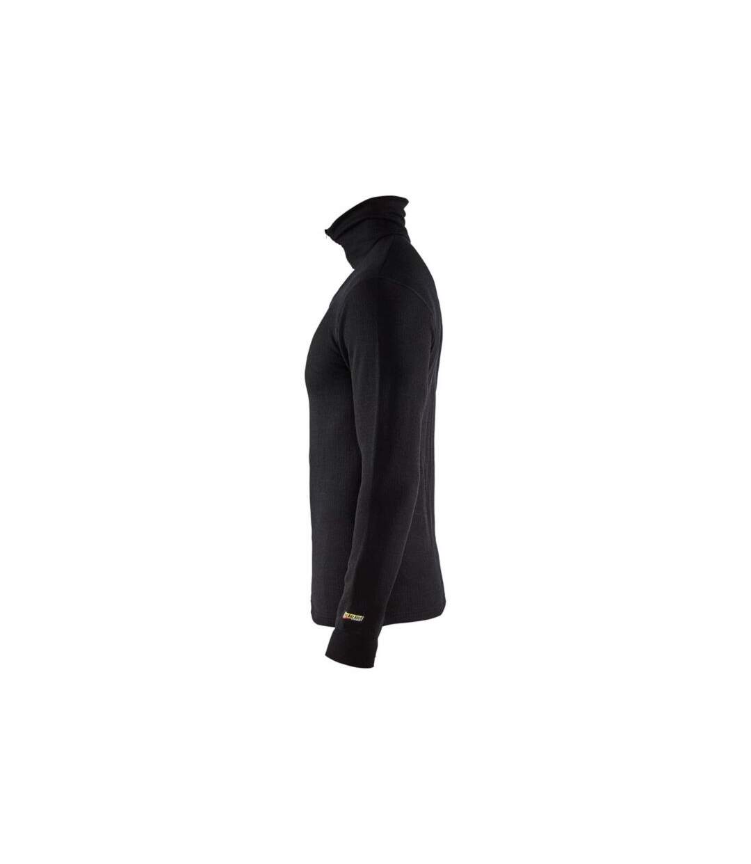 Haut de sous-vêtement Blaklader Xwarm col zippé Laine Mérinos-4
