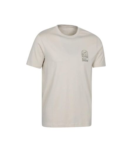 T-shirt manches courtes cotswold homme blanc cassé Mountain Warehouse