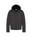 Veste en sherpa zippé grisehomme schott plenzo-1