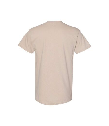 Gildan Mens Heavy Cotton T-Shirt (Sand) - UTPC3880