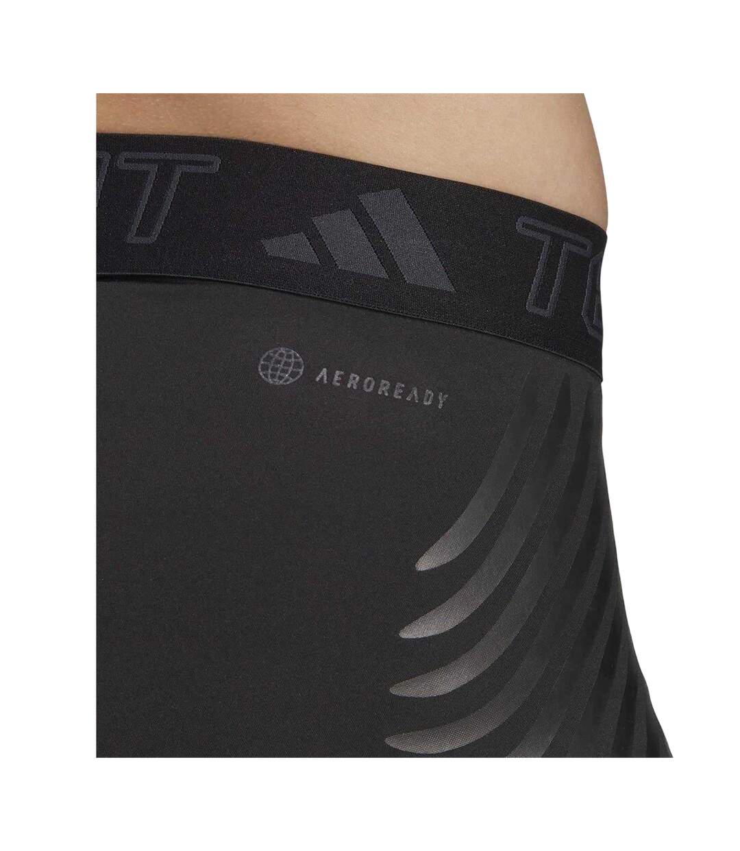 Legging Motif/style Imprimé Graphique Techfit Homme Noir Adidas-4