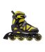 Patins à roulettes alignées butters enfant 39-42 fr noir / jaune fluo Coolslide-1