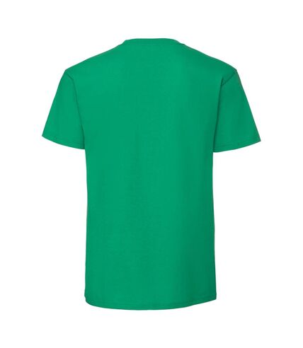 Fruit of the Loom Mens Iconic Premium Ringspun Cotton T-Shirt (Kelly Green)