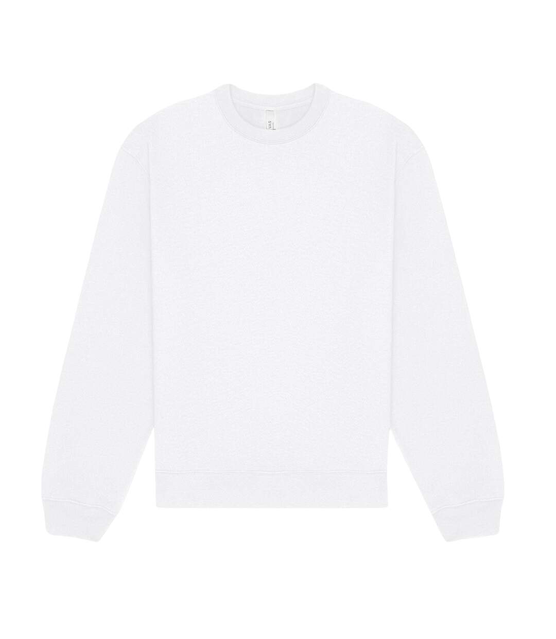 Unisex Adult Heavyweight Crew Neck Sweatshirt White Bella + Canvas-1