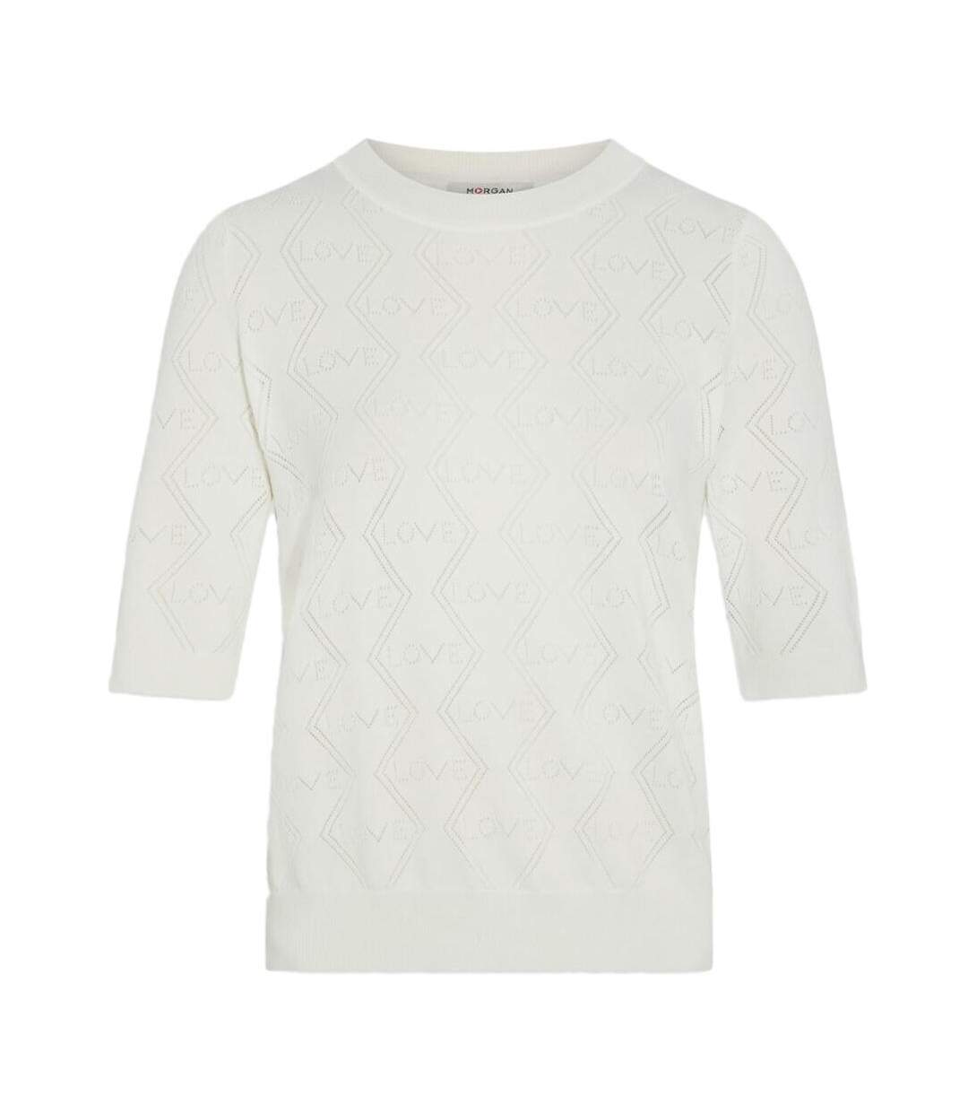 T-Shirt blanc femme morgan mika-2
