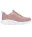 Baskets Bobs Squad Chaos Face Off Femme Rose Blush Skechers-3