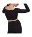 Top noir femme adidas h18834 - 38-2