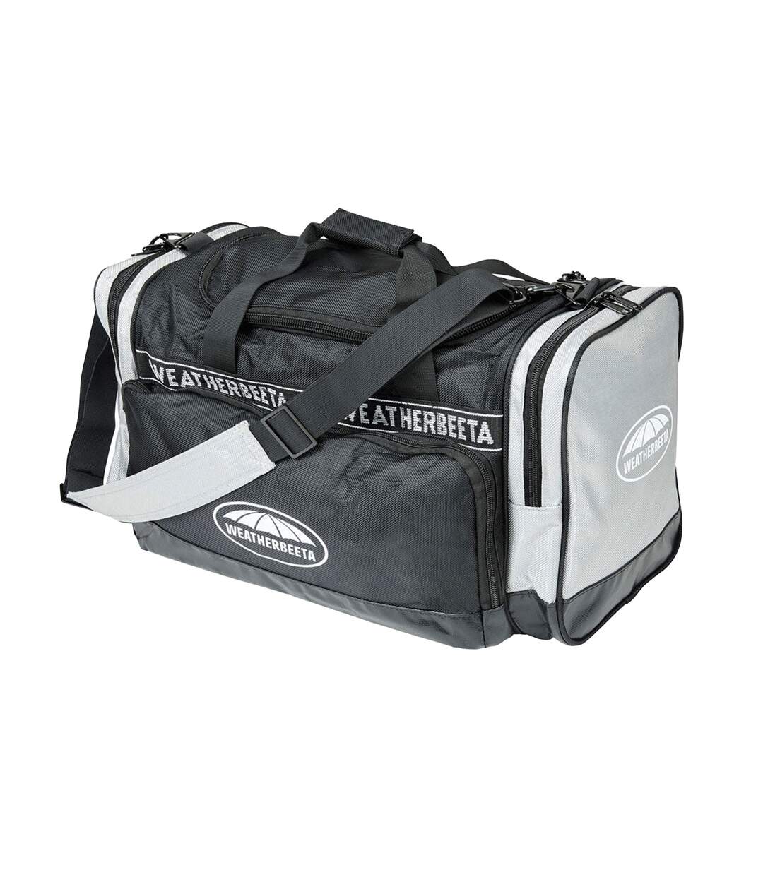 Duffle bag l black/silver Weatherbeeta