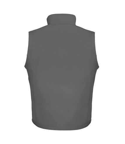 Result Mens Core Printable Softshell Bodywarmer (Charcoal / Black) - UTRW3699