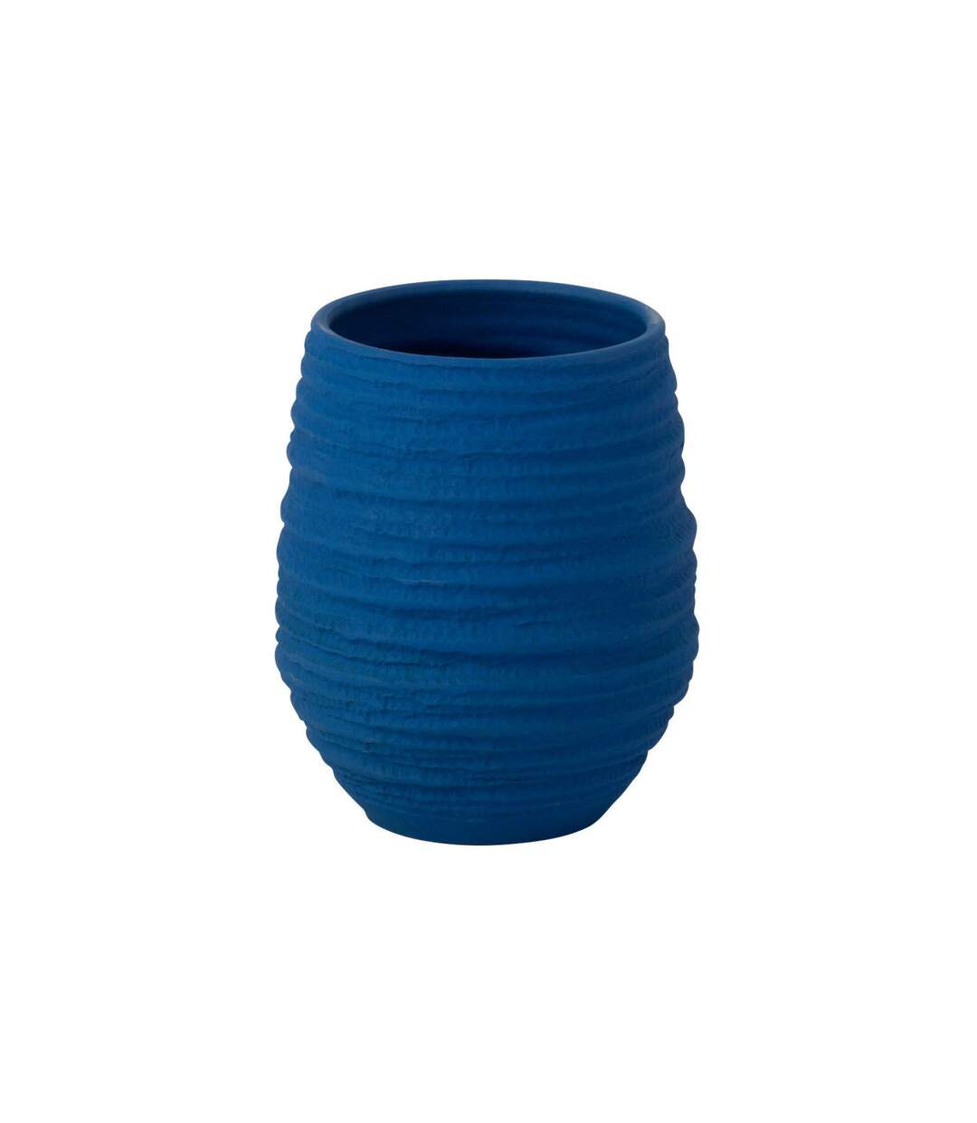 Vase en Céramique Fiesta 23cm Bleu-1