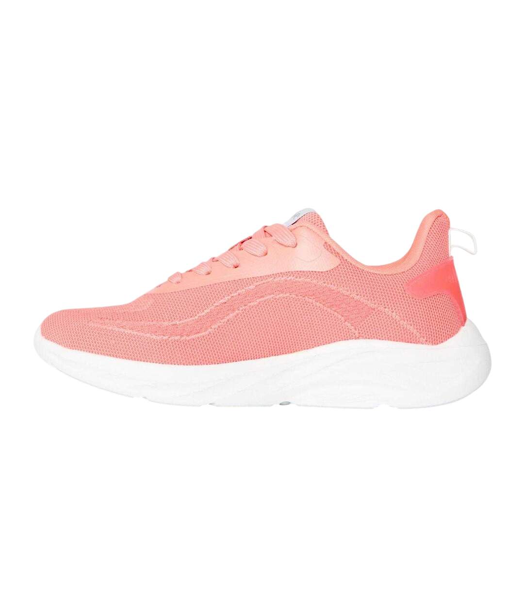 Baskets Motif/style Logo Como Femme Saumon Blanc Ellesse-2