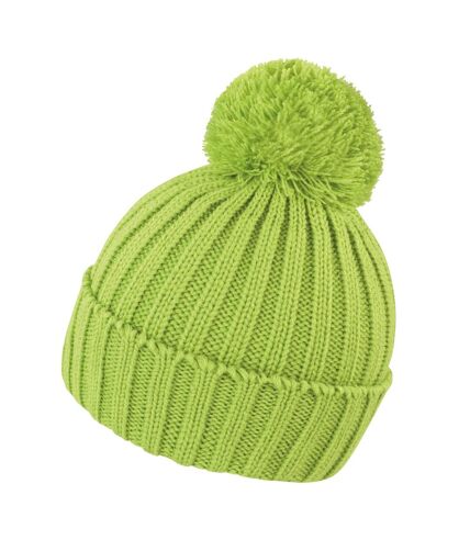 Result Unisex Winter Essentials HDi Quest Knitted Beanie Hat (Lime)