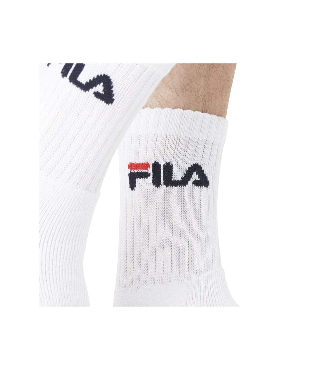 Lot de 6 Paires de Chaussettes Tennis homme Fila-3