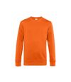 B&C Mens King Crew Neck Sweater (Pure Orange)