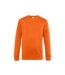 B&C Mens King Crew Neck Sweater (Pure Orange)