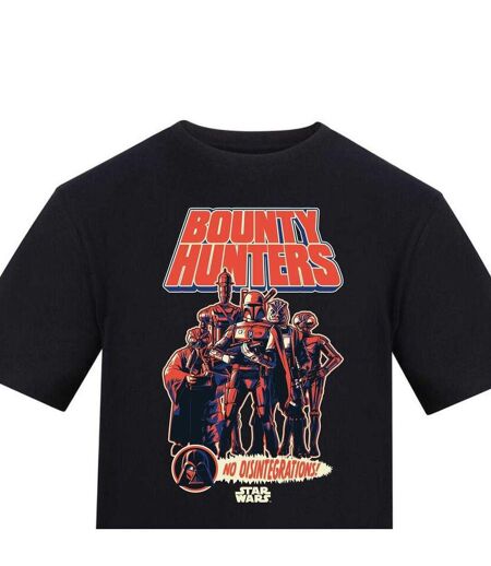 Mens Bounty Hunters T-shirt Black Star Wars: Bounty Hunter