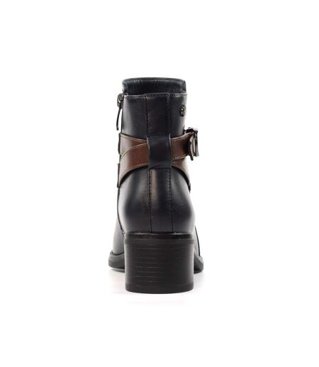 Bottines Cassie Femme Bleu Lunar