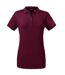 Russell Womens/Ladies Tailored Stretch Polo (Burgundy) - UTBC4665