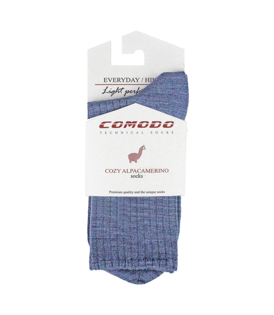 Comodo - Chaussettes Randonnée Homme Alpaga & Mérinos Légères et Respirantes-2