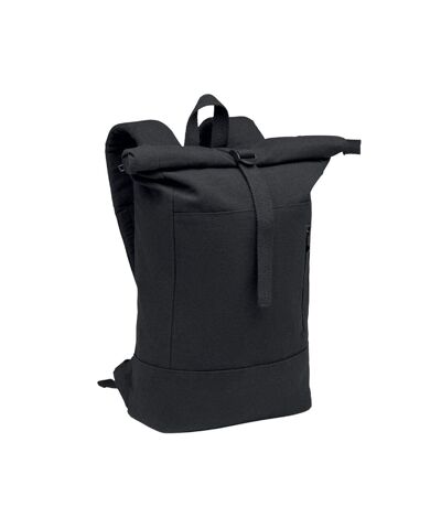 Koper roll top laptop backpack one size black MidOcean