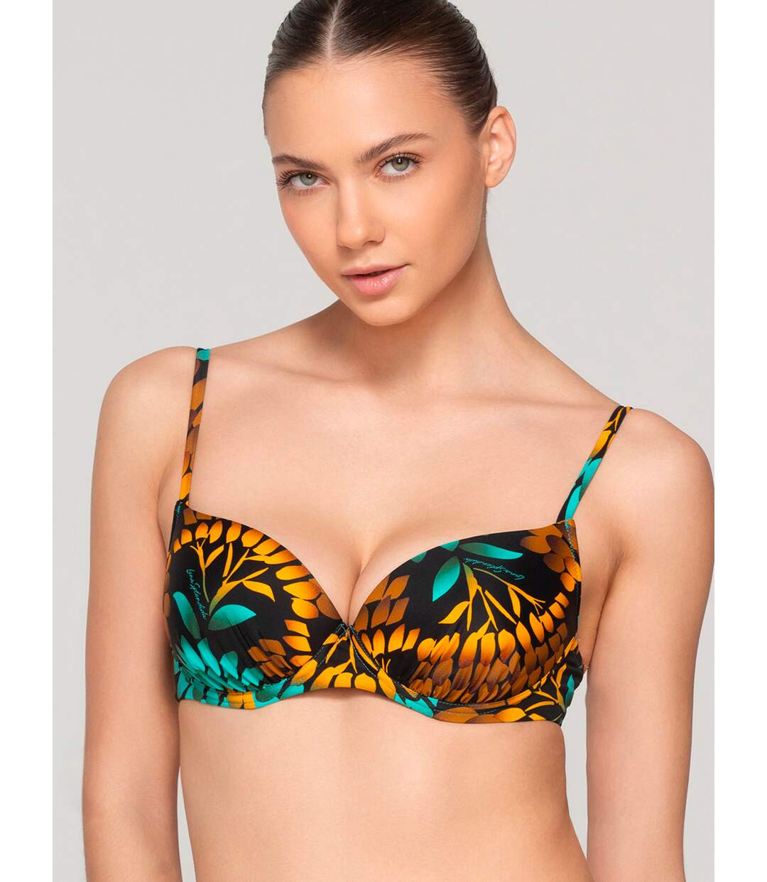 Haut maillot de bain préformé balconnet EMERALD Luna Splendida-1