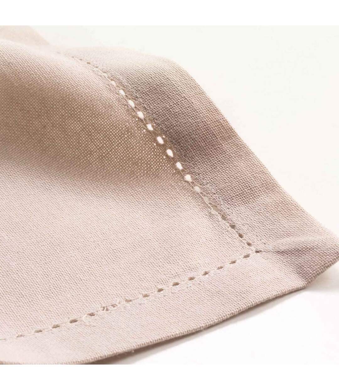 Lot de 3 Serviettes de Table Charline 40x40cm Lin-2