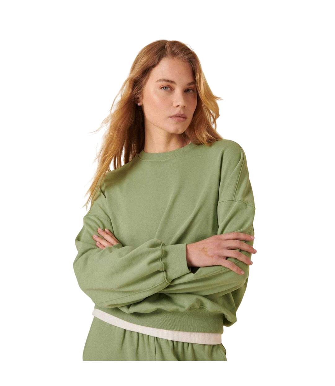 Sweat Femme Vert Nobody's Child-2
