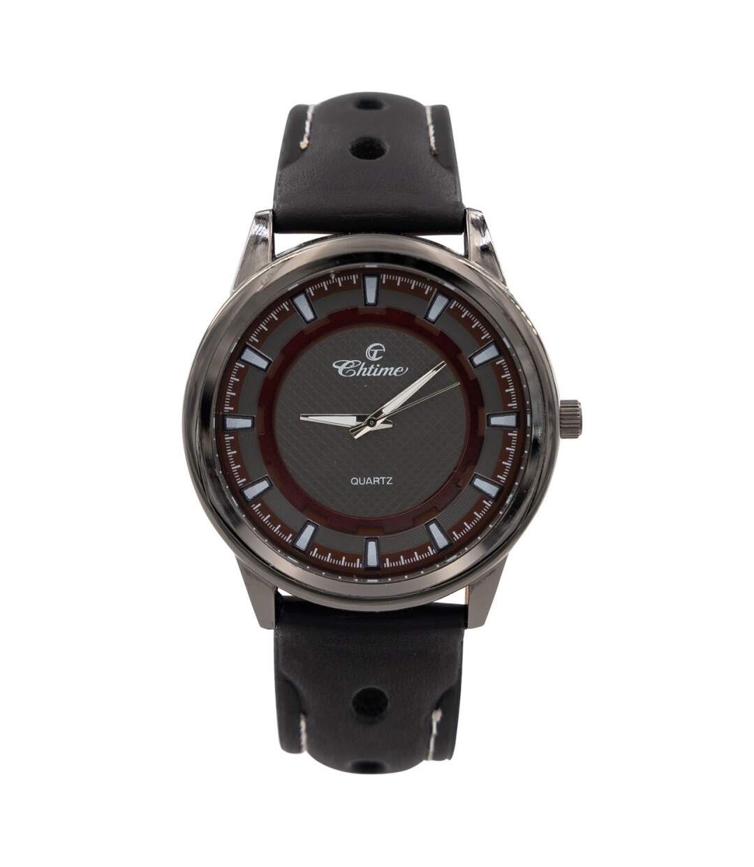 Superbe Montre d'Homme Noir CHTIME