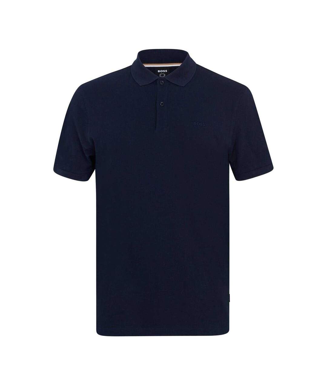 Polo Motif/style Logo Brodé Pallas Homme Bleu Marine Boss-1