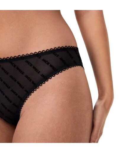 Womens/ladies Phoebe Briefs Black Jack Wills