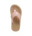 Womens/ladies Adios Super Light Flip Flops Pink Rocket Dog-3