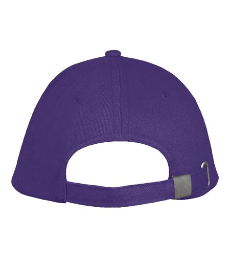 Casquette De Baseball Long Beach Violet Foncé SOLS