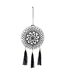 Attrape-Rêves Déco Brodé 43cm Noir-1