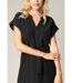 Robe longue texturée, en maille jacquard ILANGA-3