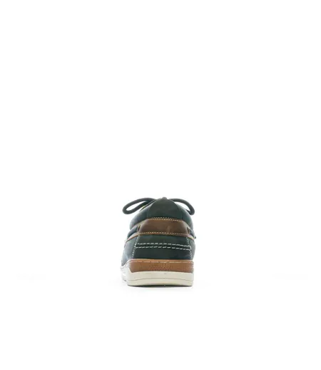Chaussures bateaux marine/marron homme tbs matboat