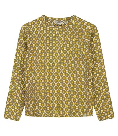 T-shirt orla kiely femme moutarde Regatta