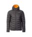 Doudoune Matelassée Salrin Homme Encre Noire Jaune Orangé Hi-Tec-1