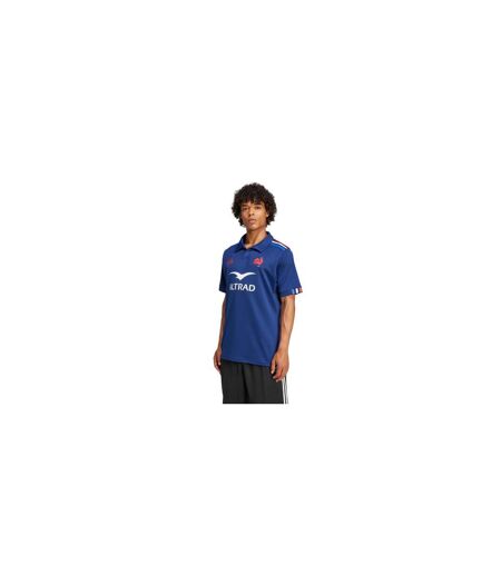 Mens France Ffr Home Jersey Dark Blue Adidas
