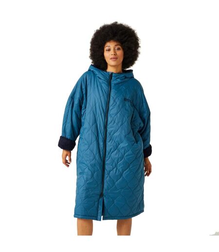 Peignoir À Langer Imperméable Adulte Bleu Marocain Bleu Marine Regatta