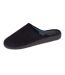 Isotoner Chaussons Mules homme rayures-1