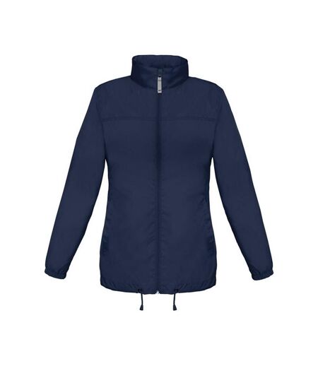 B&C Womens/Ladies Sirocco Soft Shell Jacket (Navy)