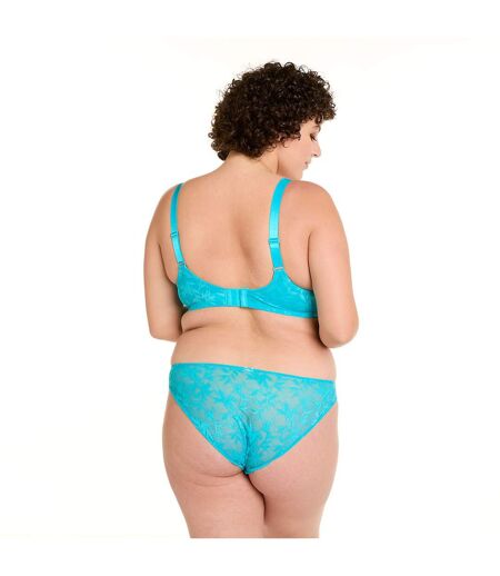 Soutien-gorge à armatures grand maintien turquoise Savane