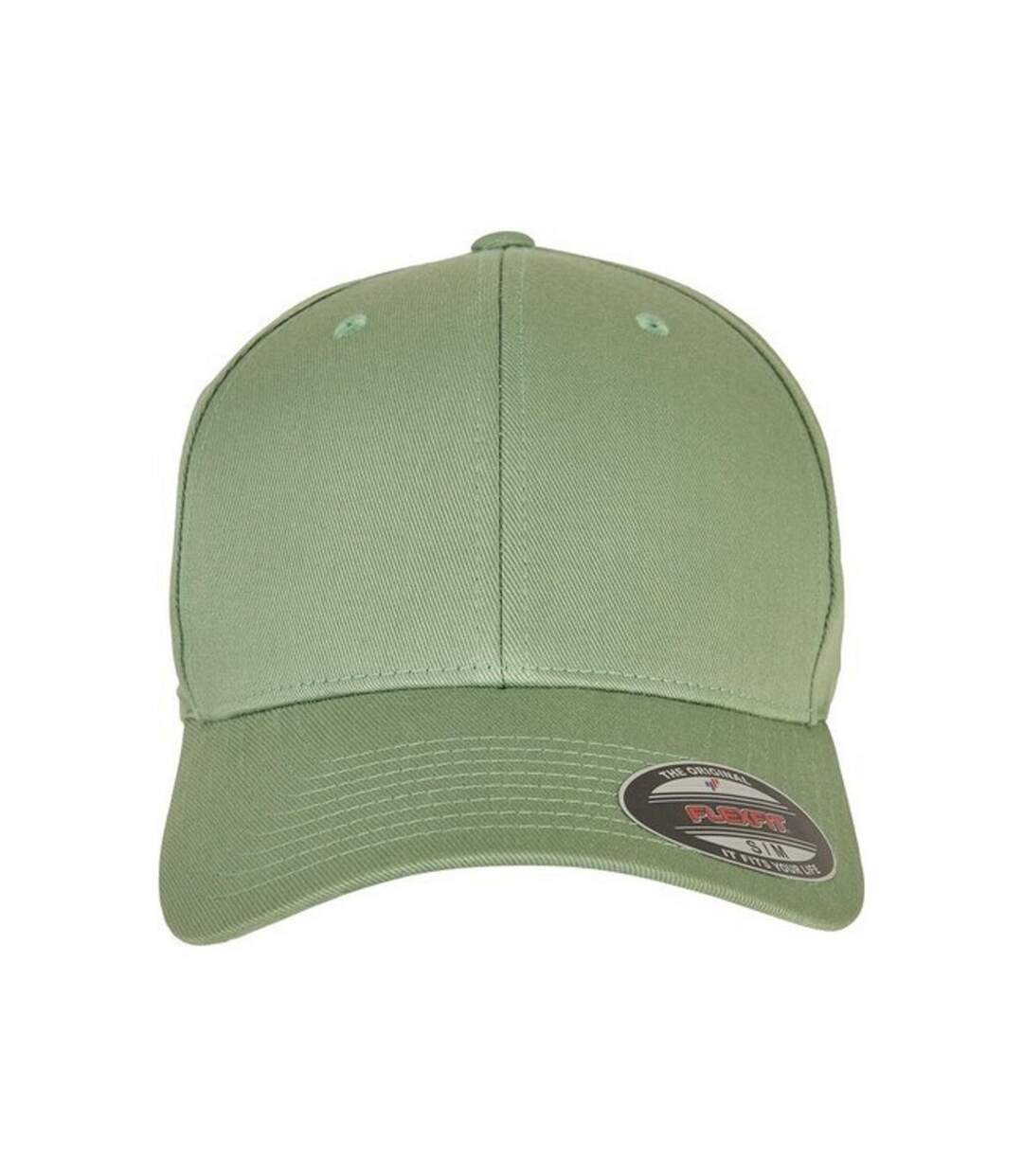 Casquette De Baseball Vert De Gris Foncé Flexfit-4