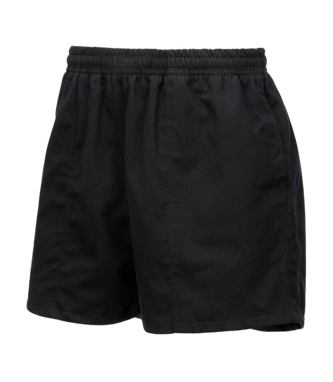 Short De Rugby Adulte Noir KooGa-3