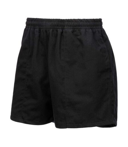 Short De Rugby Adulte Noir KooGa