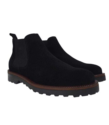 Bottines Chelsea Republic Homme Noir Nicholas Deakins
