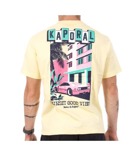 T-Shirt jaune homme kaporal tysone