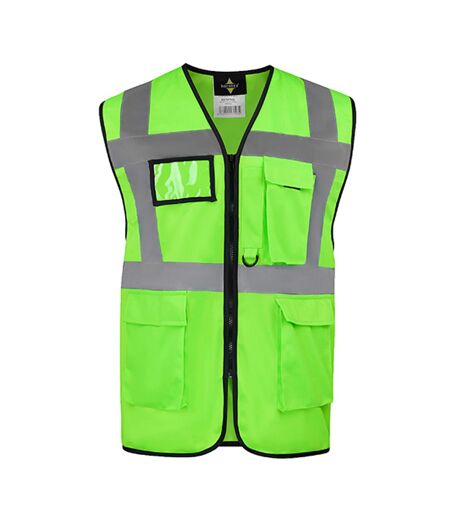 Gilet Haute Visibilité Co² Neutral Hamburg Adulte Vert Néon Korntex
