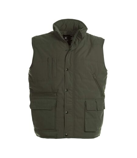 Veste Sans Manches Explorer Homme Olive B&C